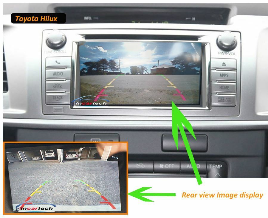 Reverse camera installation, Toyota hilux reverse camera wiring hamess, Toyota prado reverse camera wiring hamess
