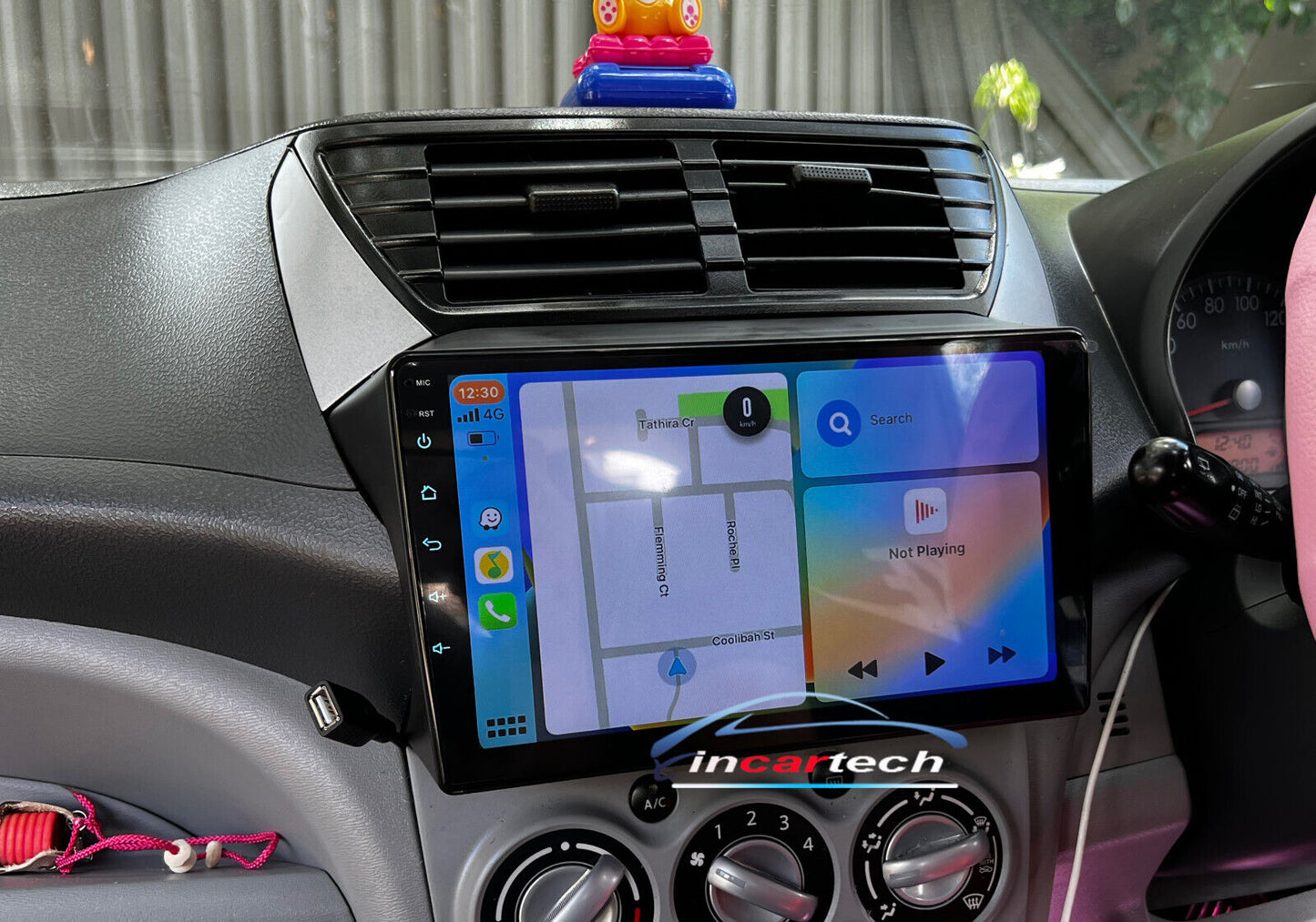 Suzuki Alto 08-14 Wireless Apple CarPlay Android GPS Radio Bluetooth stereo, Suzuki Alto 08-14 head unit upgrade for Suzuki Alto 08-14, head unit replacement for Suzuki Alto 08-14 head unit upgrade, Suzuki Alto 08-14 stereo upgrade suit both manual and digital air condition control, provides installation. Upgrade to the Latest Wireless Apple CarPlay Android Auto