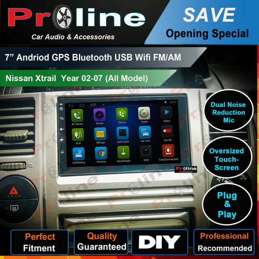 Nissan Xtrail 02-07 GPS Apple CarPlay Android Auto Bluetooth Radio Upgrade, Nissan Xtrail 02-07 head unit upgrade, Nissan Xtrail 02-07 head unit replacement Nissan Xtrail 02-07 unit upgrade, Nissan Xtrail 02-07 stereo upgrade suit both manual and digital air condition control, provides installation. Upgrade to the Lastest Wireless Apple Carplay Android Auto
