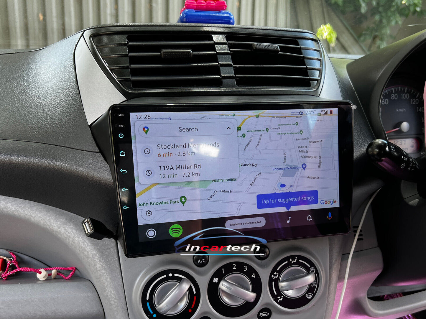Suzuki Alto 08-14 Wireless Apple CarPlay Android GPS Radio Bluetooth stereo, Suzuki Alto 08-14 head unit upgrade for Suzuki Alto 08-14, head unit replacement for Suzuki Alto 08-14 head unit upgrade, Suzuki Alto 08-14 stereo upgrade suit both manual and digital air condition control, provides installation. Upgrade to the Latest Wireless Apple CarPlay Android Auto