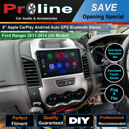 Wireless Apple CarPlay Ford Ranger PX T6 MK1 2011-2014 Stereo GPS Bluetooth USB,  Ford Ranger PX T6 MK1 2011-2014 head unit upgrade for Ford Ranger PX T6 MK1 2011-2014 head unit replacement for Ford Ranger PX T6 MK1 2011-2014 upgrade, Ford Ranger PX T6 MK1 2011-2014 stereo upgrade suit both manual and digital air condition control, provides installation. Upgrade to the Latest Wireless Apple Carplay Android Auto