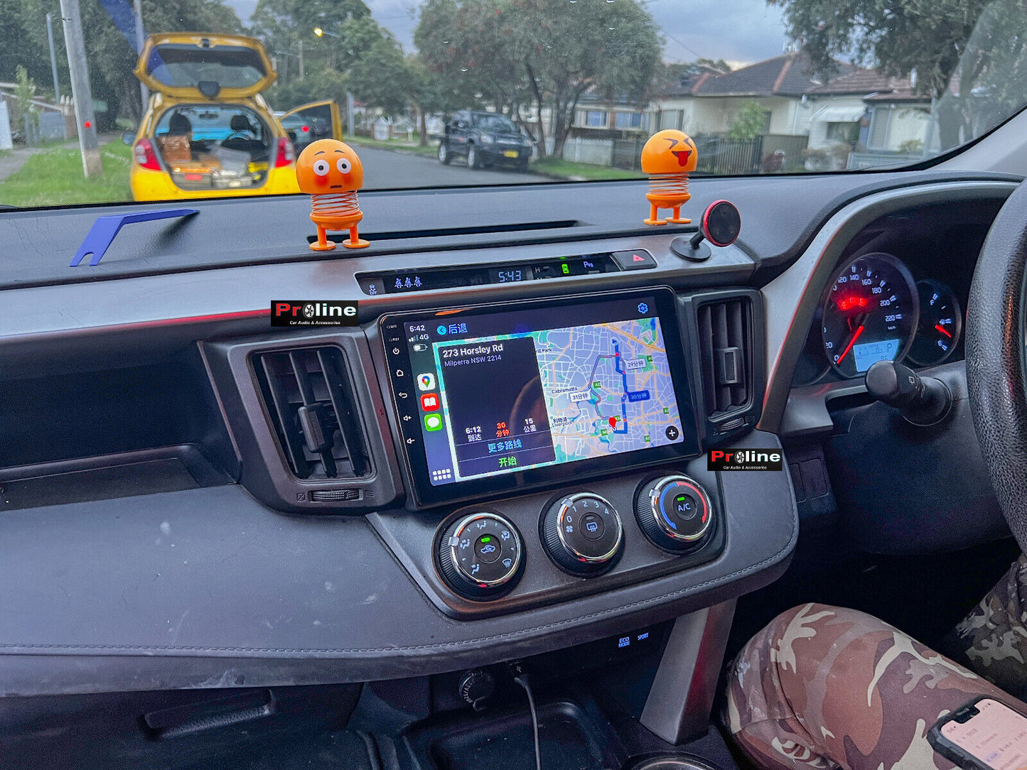Fit Toyota Rav4 13-18 GPS Bluetooth Apple CarPlay Android Auto DSP Screen 9", Toyota Rav4 13-18 head unit upgrade for Toyota Rav4 13-18 ead unit replacement for Toyota Rav4 13-18 upgrade, for Toyota Rav4 13-18 stereo upgrade suit both manual and digital air condition control, provides installation. Upgrade to the Lastest Wireless Apple Carplay Android Auto