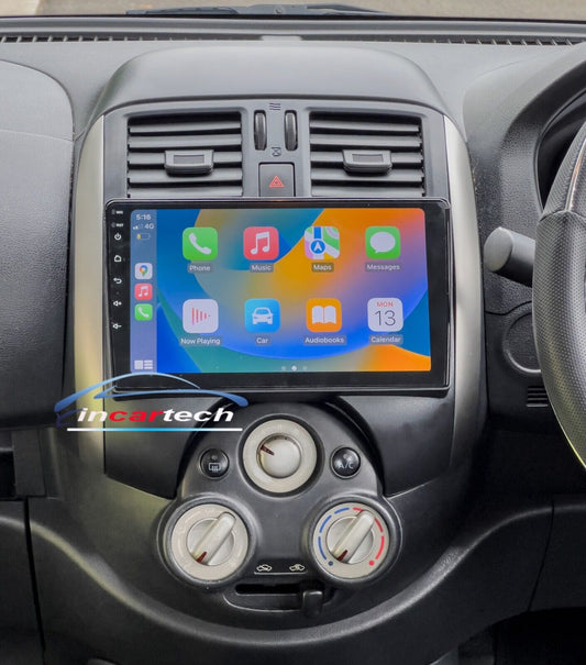 Nissan Almera GPS Bluetooth Wireless Apple CarPlay Android Auto Camera Stereo, Nissan Almera head unit upgrade for Nissan Almera, head unit replacement for Nissan Almera upgrade, Nissan Almera stereo upgrade suit both manual and digital air condition control, provides installation. Upgrade to the Latest Wireless Apple CarPlay Android Auto