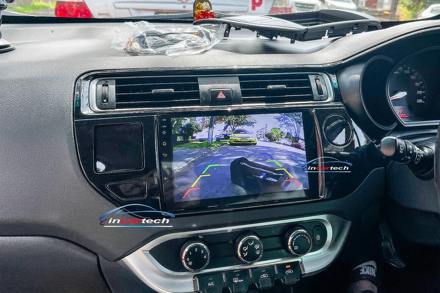 Kia Rio 15-16 Wireless Apple CarPlay Android auto GPS Bluetooth Stereo Radio, for Kia Rio 15-16, head unit upgrade for Kia Rio 15-16 head unit replacement for Kia Rio 15-16, unit upgrade, for Kia Rio 15-16 stereo upgrade suit both manual and digital air condition control, provides installation. Upgrade to the Lastest Wireless Apple CarPlay Android Auto