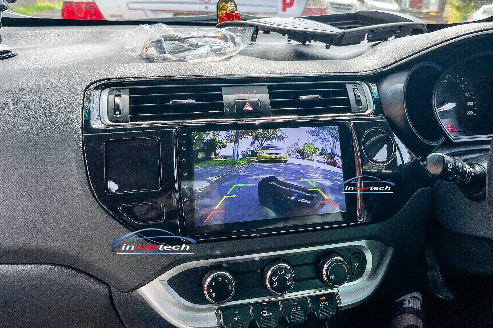 Kia Rio 15-16 Wireless Apple CarPlay Android auto GPS Bluetooth Stereo Radio, for Kia Rio 15-16, head unit upgrade for Kia Rio 15-16 head unit replacement for Kia Rio 15-16, unit upgrade, for Kia Rio 15-16 stereo upgrade suit both manual and digital air condition control, provides installation. Upgrade to the Lastest Wireless Apple CarPlay Android Auto