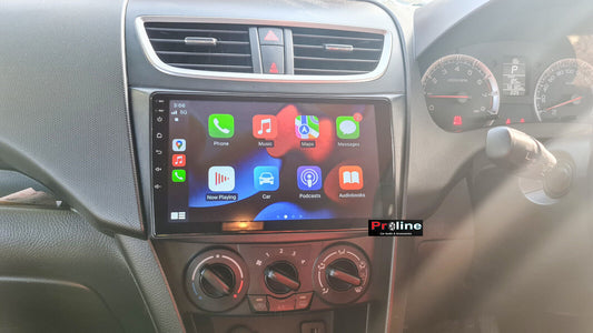Suzuki Swift 11-16 Apple Carplay Android Auto GPS SatNav Radio Bluetooth Camera, Suzuki Swift 11-16 head unit upgrade for Suzuki Swift 11-16 head unit replacement for Suzuki Swift 11-16 upgrade, Suzuki Swift 11-16 stereo upgrade suit both manual and digital air condition control, provides installation. Upgrade to the Latest Wireless Apple Carplay Android Auto