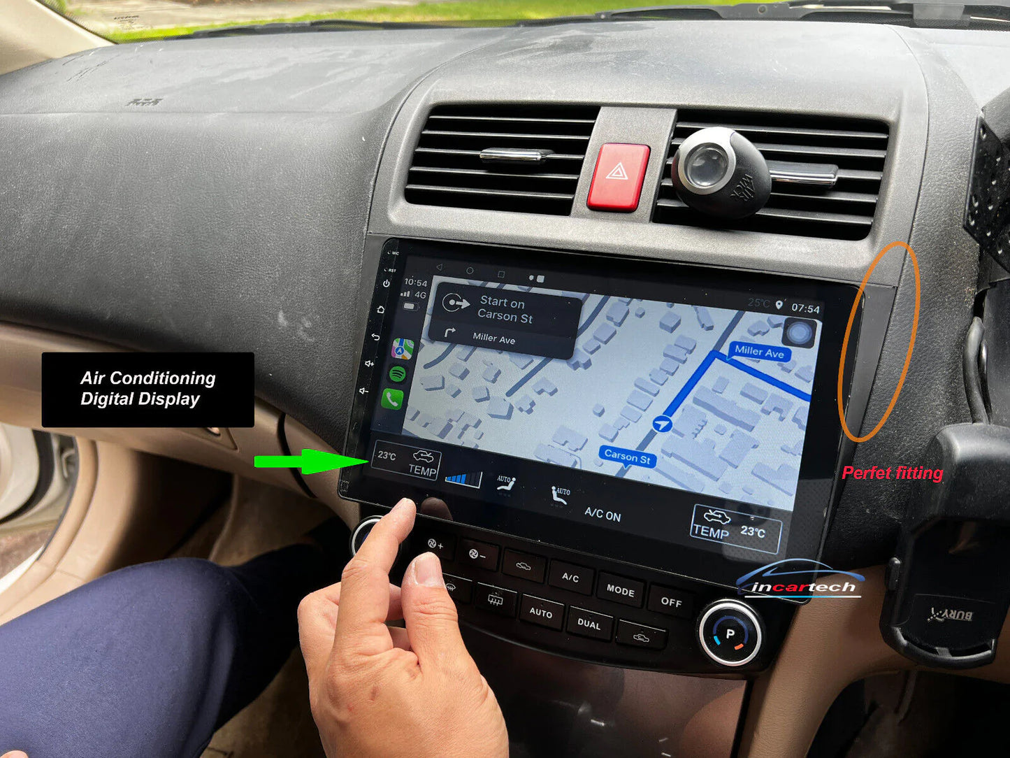 10" Honda Accord Euro 03-07 GPS wireless Apple CarPlay Andriod Auto accessory, Honda Accord 03-07 head unit upgrade Honda Accord 03-07, head unit replacement for Honda Accord 03-07 head unit upgrade, Honda Accord 03-07 stereo upgrade suit both manual and digital air condition control, provides installation. Upgrade to the Latest Wireless Apple CarPlay Android Auto