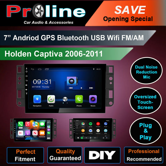 Holden Captiva 7 06-11 GPS Bluetooth USB Apple CarPlay Android Auto Navigation, Holden Captiva 7 06-11 head unit upgrade for Holden Captiva 7 06-11 head unit replacement for Holden Captiva 7 06-11 upgrade, Holden Captiva 7 06-11 stereo upgrade suit both manual and digital air condition control, provides installation. Upgrade to the Latest Wireless Apple Carplay Android Auto