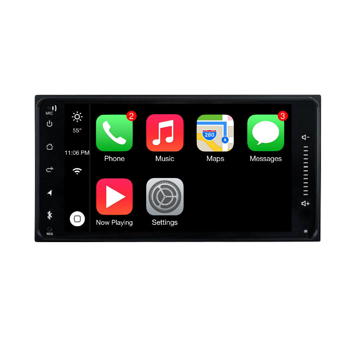 Fit Toyota Celica 99-05 GPS Bluetooth Apple CarPlay Android Auto Stereo radio, Toyota Celica 99-05 head unit upgrade, Toyota Celica 99-05 , head unit replacement for Toyota Celica 99-05 head unit upgrade, Toyota Celica 99-05 stereo upgrade suit both manual and digital air condition control, provides installation. Upgrade to the Latest Wireless Apple CarPlay Android Auto