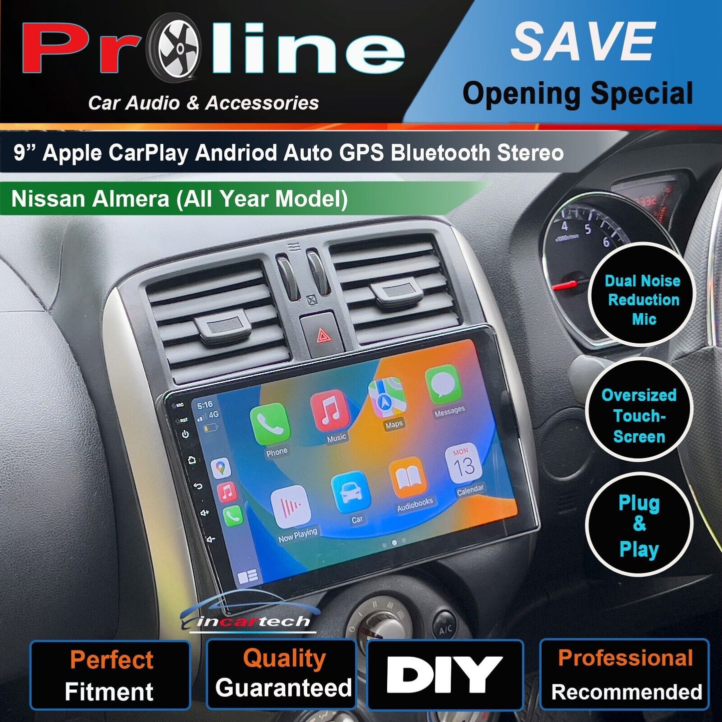 Nissan Almera GPS Bluetooth Wireless Apple CarPlay Android Auto Camera Stereo, Nissan Almera head unit upgrade for Nissan Almera, head unit replacement for Nissan Almera upgrade, Nissan Almera stereo upgrade suit both manual and digital air condition control, provides installation. Upgrade to the Latest Wireless Apple CarPlay Android Auto