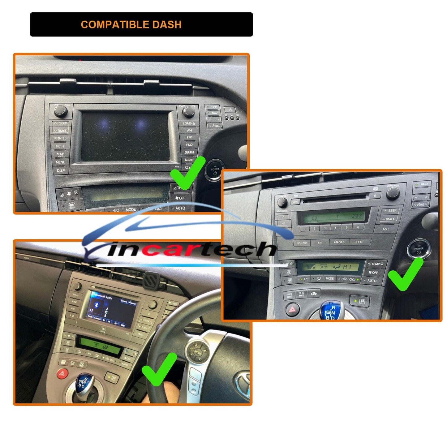 9" Toyota Prius 09-15 GPS Wireless Apple CarPlay Stereo SatNav Reverse camera, for Toyota Prius 09-15 Series head unit upgrade for Toyota Prius 09-15 head unit replacement for Toyota Prius 09-15 unit upgrade, for Toyota Prius 09-15 stereo upgrade suit both manual and digital air condition control, provides installation. Upgrade to the Lastest Wireless Apple CarPlay Android Auto