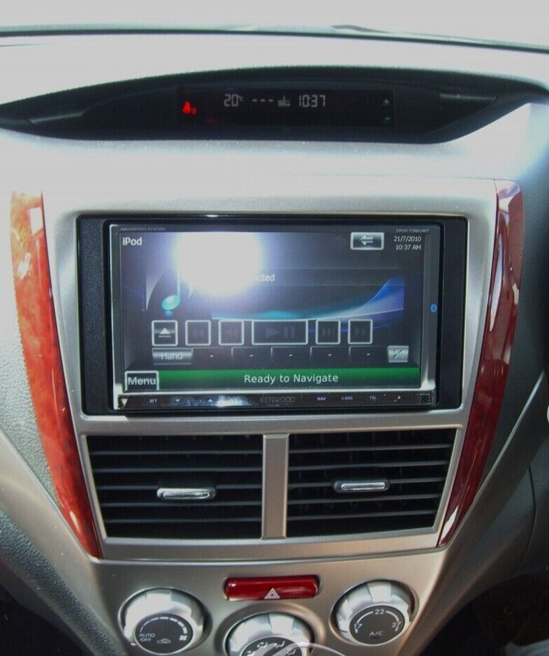 Subaru Liberty Outback 09-14 DOUBLE DIN radio facia sterero Fascia Dash kit. Support both 173 x 98mm Double DIN and 178 x 102mm.Double DIN (99% of any aftermarket stereo)
