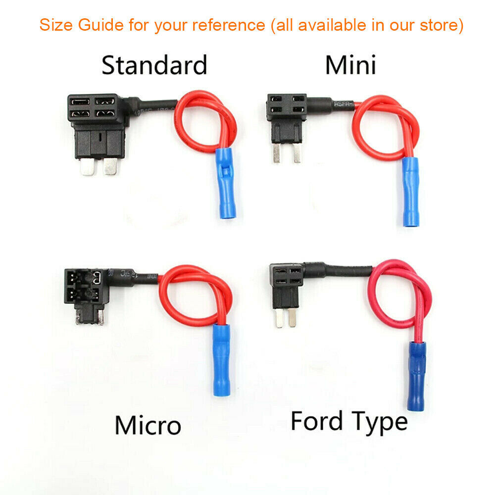 Mini blade fuse holder