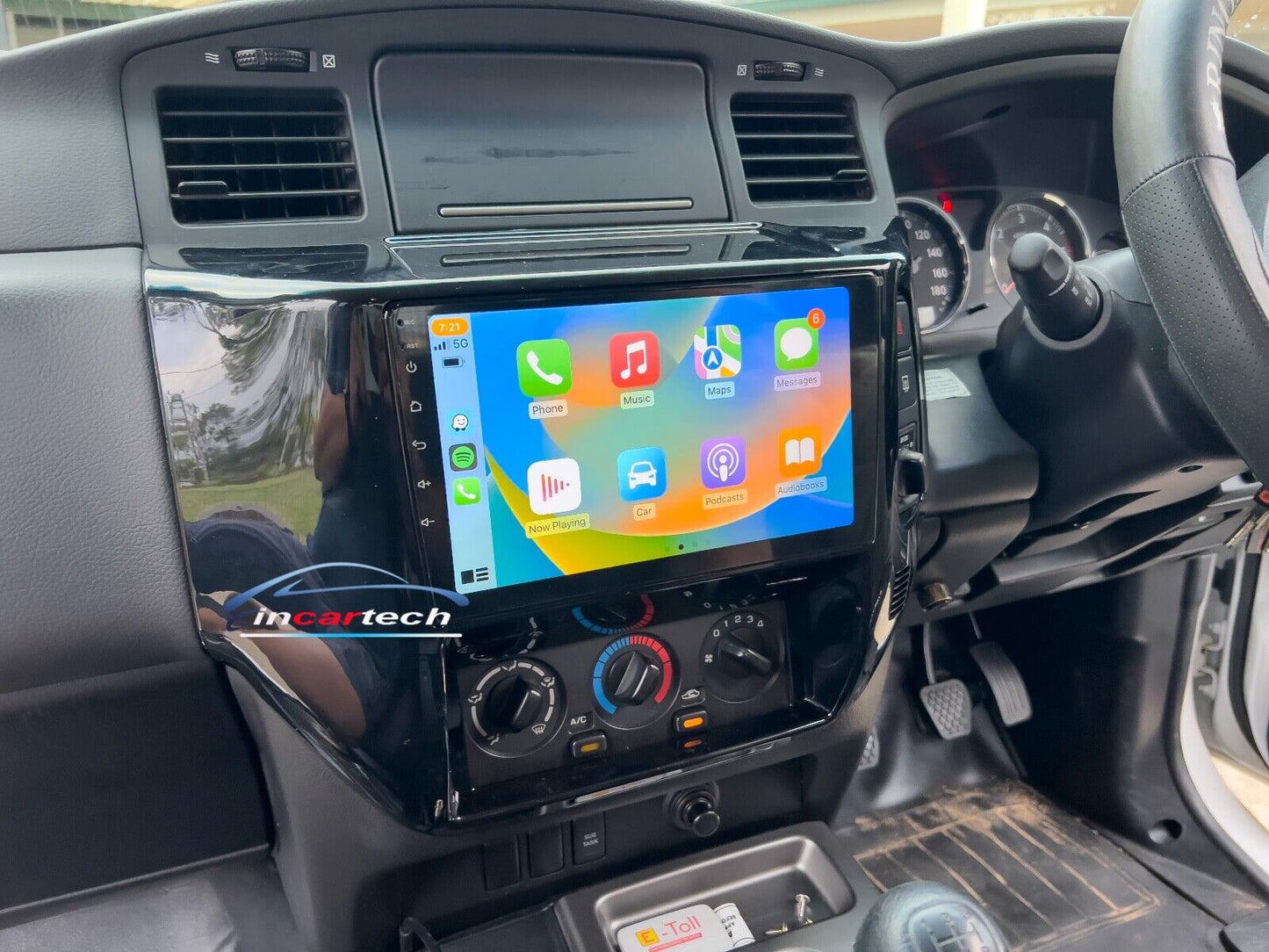 Nissan Patrol 04+ Y61 GPS Bluetooth Wireless Apple Carplay Android Camera Stereo, Nissan Patrol 04+ Y61 head unit upgrade for Nissan Patrol 04+ Y61, head unit replacement for Nissan Patrol 04+ Y61 upgrade, Nissan Patrol 04+ Y61 stereo upgrade suit both manual and digital air condition control, provides installation. Upgrade to the Latest Wireless Apple Carplay Android Auto