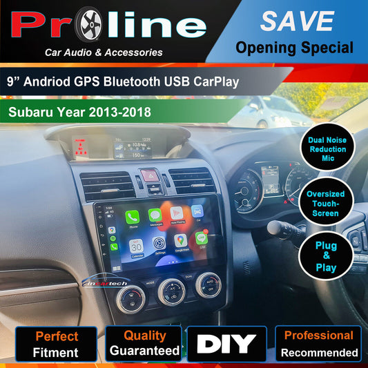 Wireless Apple Carplay for Subaru XV 12-17 GPS Sat Nav Bluetooth Radio upgrade, Subaru XV 12-17 head unit upgrade Subaru XV 12-17 head unit replacement Subaru XV 12-17 unit upgrade, Subaru XV 12-17 stereo upgrade suit both manual and digital air condition control, provides installation. Upgrade to the Lastest Wireless Apple Carplay Android Auto