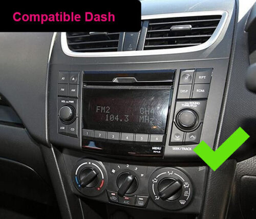 Suzuki Swift 11-16 Apple Carplay Android Auto GPS SatNav Radio Bluetooth Camera, Suzuki Swift 11-16 head unit upgrade for Suzuki Swift 11-16 head unit replacement for Suzuki Swift 11-16 upgrade, Suzuki Swift 11-16 stereo upgrade suit both manual and digital air condition control, provides installation. Upgrade to the Latest Wireless Apple Carplay Android Auto