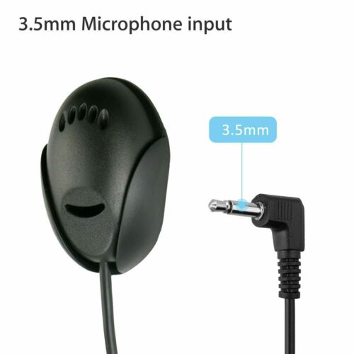 external microphone for car stereo, Microphone 3.5mm PC Car Audio Stereo GPS External mic windscreen stick tape
