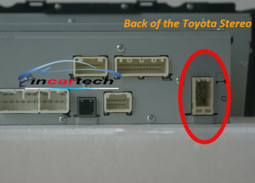 Fit Toyota Antenna Adapter Aerial Adaptor plug lead cable connector wire loom