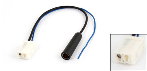 Fit Toyota male Antenna Adapter Aerial Adaptor plug cable connector wire loom
