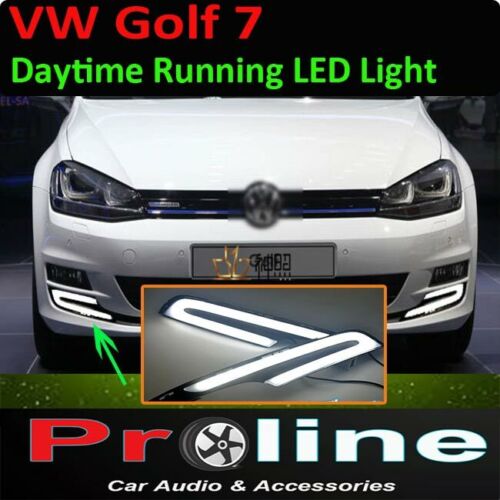 Volkswagen Golf 7 2012-2015 DRL Daytime Day time running LED light fog light accessories