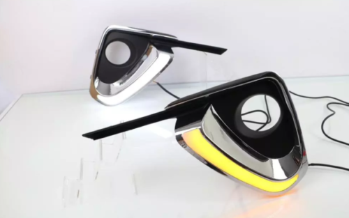 Daytime Day time running LED light fog for Toyota Fortuner 15+ replacement white