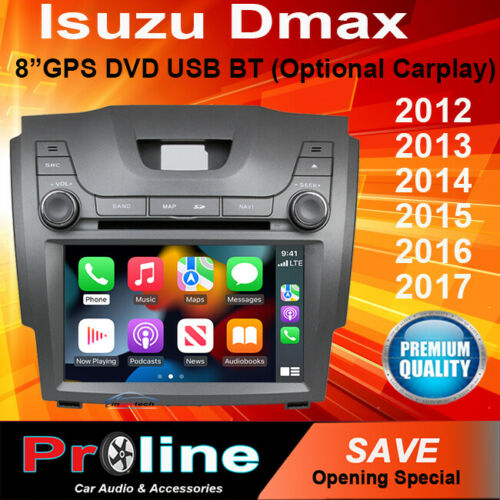 8" Touchscreen Isuzu Dmax Mux GPS Navigation Bluetooth Stereo Radio USB AU, Isuzu Dmax Mux head unit upgrade, Isuzu Dmax Mux head unit replacement, Isuzu Dmax Mux head unit upgrade, Isuzu Dmax Mux stereo upgrade suit both manual and digital air condition control, provides installation. Upgrade to the Lastest Wireless Apple Carplay Android Auto
