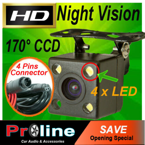Proline G38CBF Universal LED Light IP67 Reverse Camera w Trigger Night Vision, Wireless reverse camera, reverse camera Kit, reverse camera 