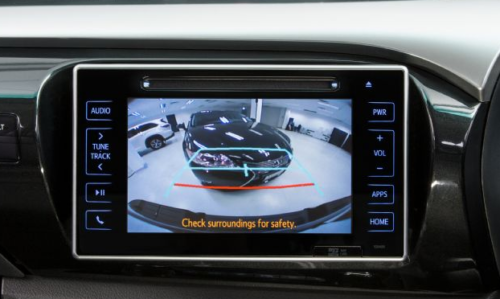 Add Reverse camera integration to factory screen for Toyota Hilux 2019 18 17 16