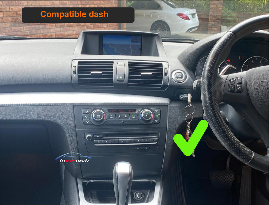 10.25 inch BMW 1 Series (E81/E82/E87/E88) 2004-2013 radio GPS Aftermarket wireless CarPlay Android Auto Head Unit Navigation Car stereo