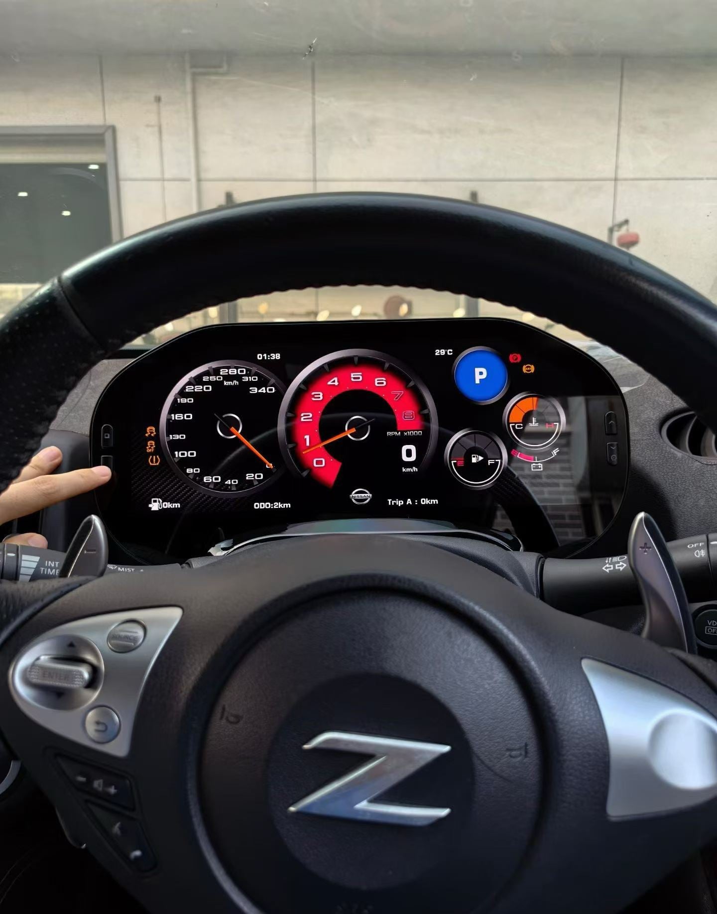 Nissan 370z 350z 2003-2021 Digital Instrument Cluster speedometer