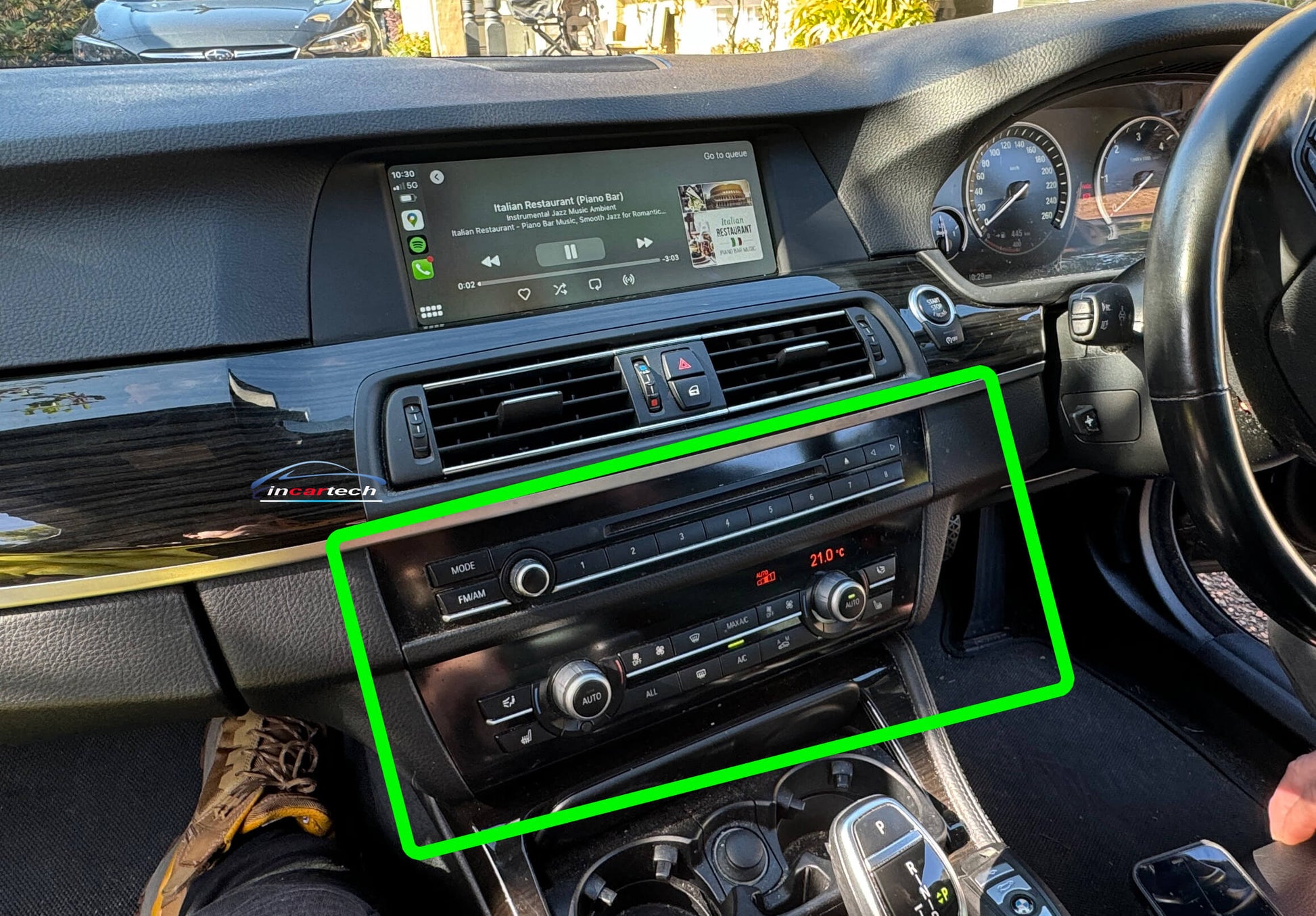 10.25inch Climate Screen AC Panel For BMW 5 Series F10 F11 F18 2010-2017 Air Condition Control