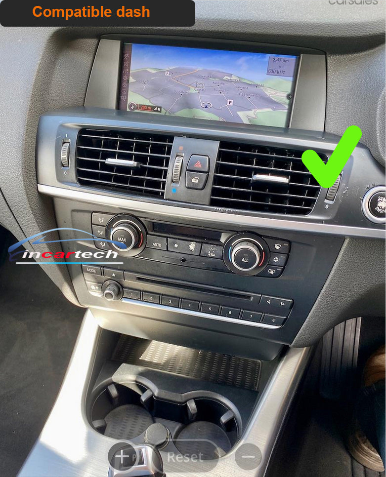 12.3 inch touchscreen BMW x4 2011-2018（F26) aftermarket screen upgrade Car stereo wireless Carplay and wireless android auto