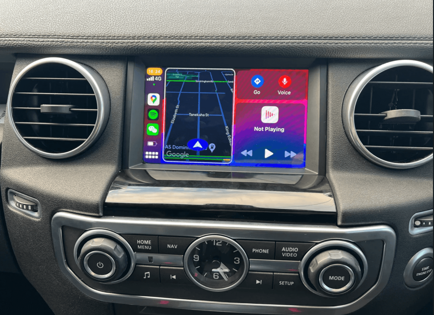 Land Rover Discovery 11-16 8” Bosch radio Add Wireless Carplay Android Auto Interface Retrofit