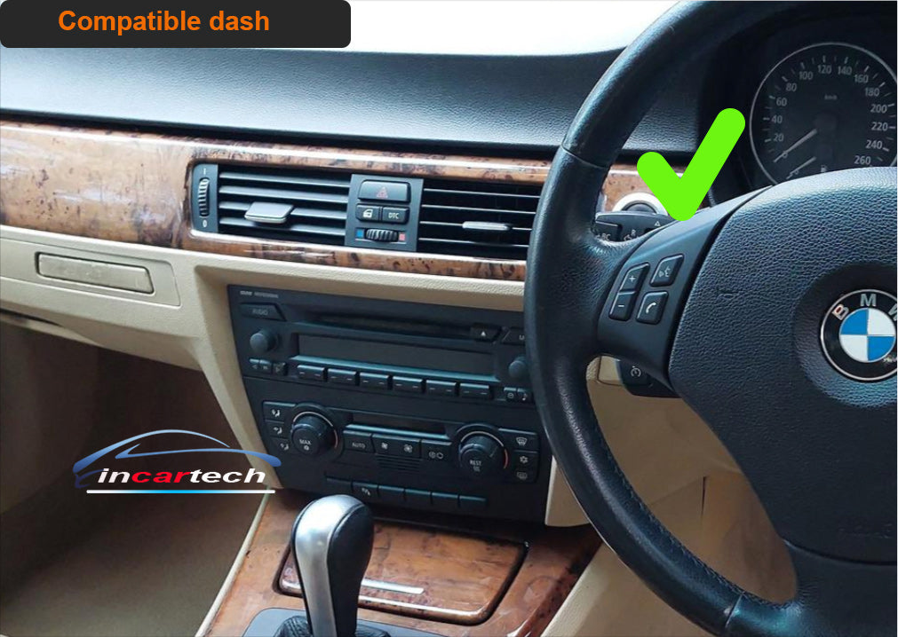 10.25 inch touchscreen BMW 3 Series 2006-2012 (E90 E91 E92 E94) aftermarket screen upgrade Car stereo wireless Carplay and wireless android auto