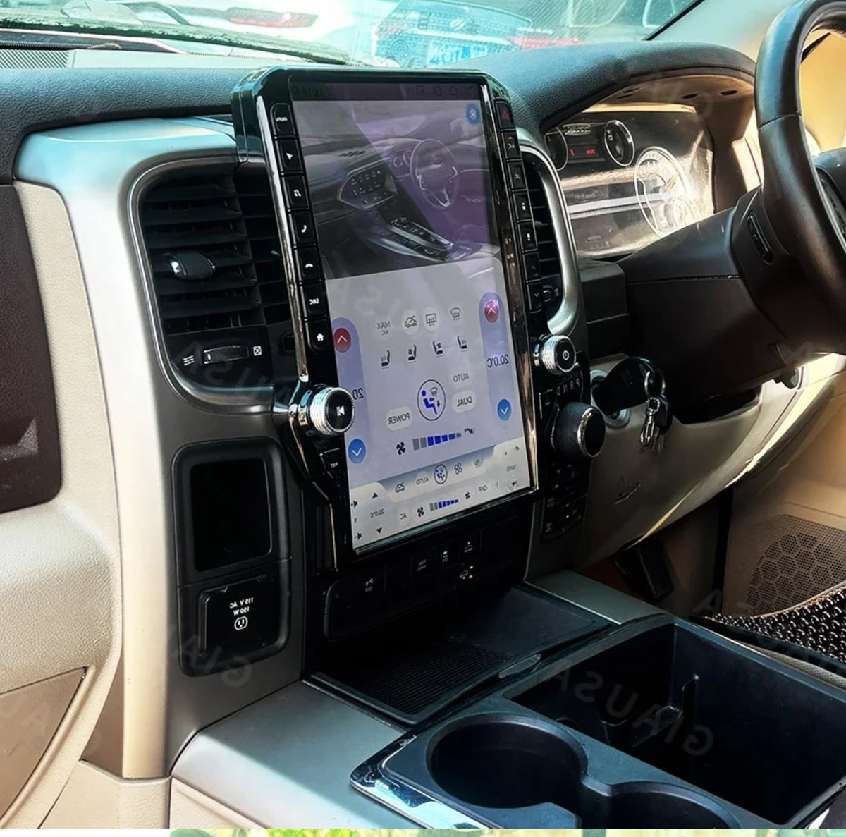 2011-2023 Dodge Ram 15.6“ 2k screen Head Unit | 1500, 2500, 3500