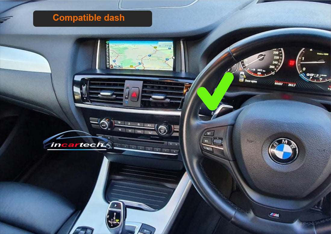 12.3 inch touchscreen BMW x4 2011-2018（F26) aftermarket screen upgrade Car stereo wireless Carplay and wireless android auto