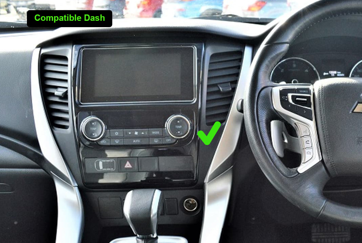Mitsubishi Pajero Sport 2015-2025 12.1“ GPS Bluetooth Stereo Wireless Apple CarPlay Android Auto Headunit