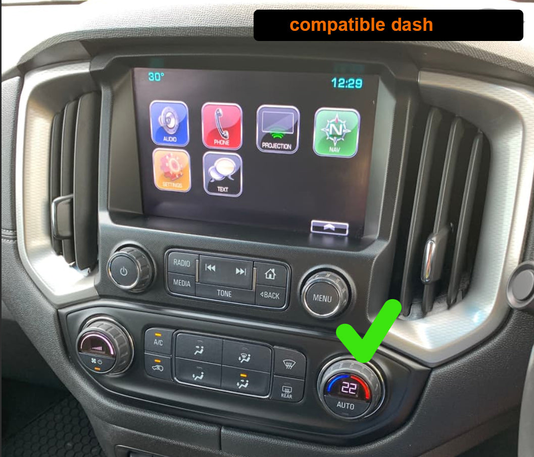 Holden Colorado Z71 LS LT LTZ Wireless wired Apple Carplay Android Auto Headunit Radio upgrade