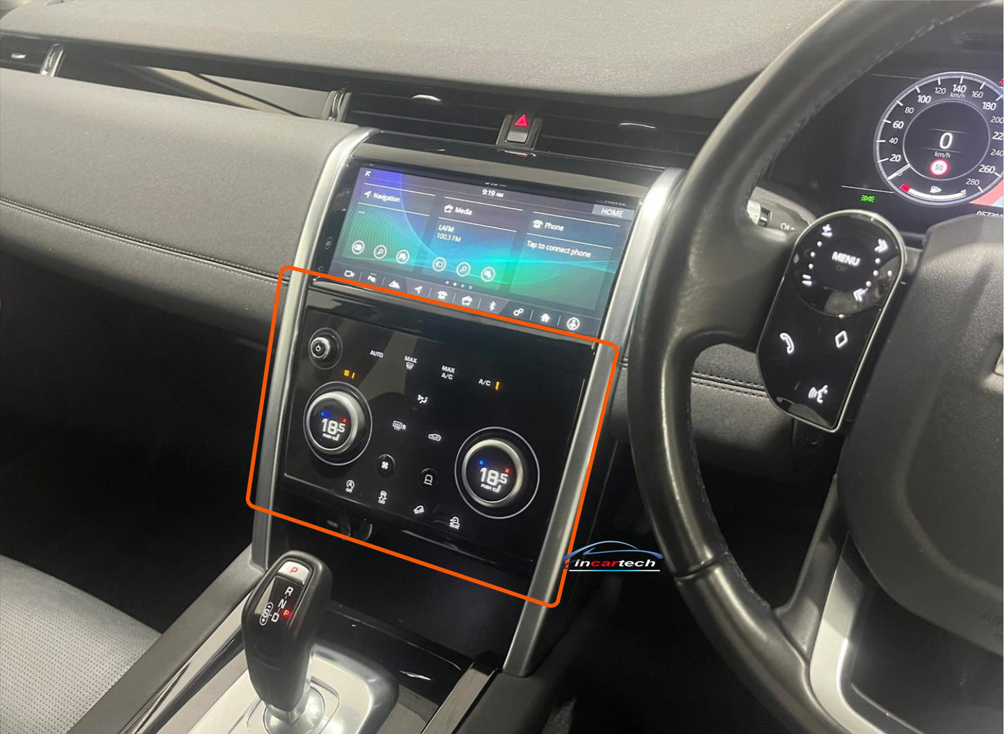 2020-2022 Land Rover Discovery Sport Car 9" AC Climate Touch Control Screen