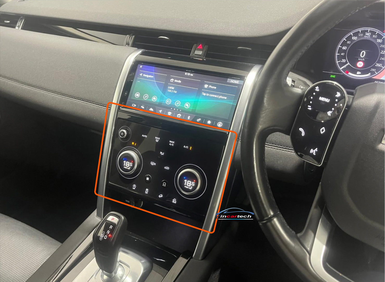 2020-2022 Land Rover Discovery Sport Car 9" AC Climate Touch Control Screen