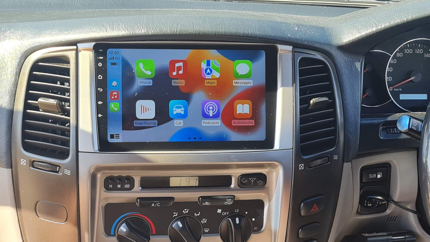 Toyota Landcruiser 1999-2006 100 Series LC100 LC105 GPS Bluetooth Apple Carplay Android Auto