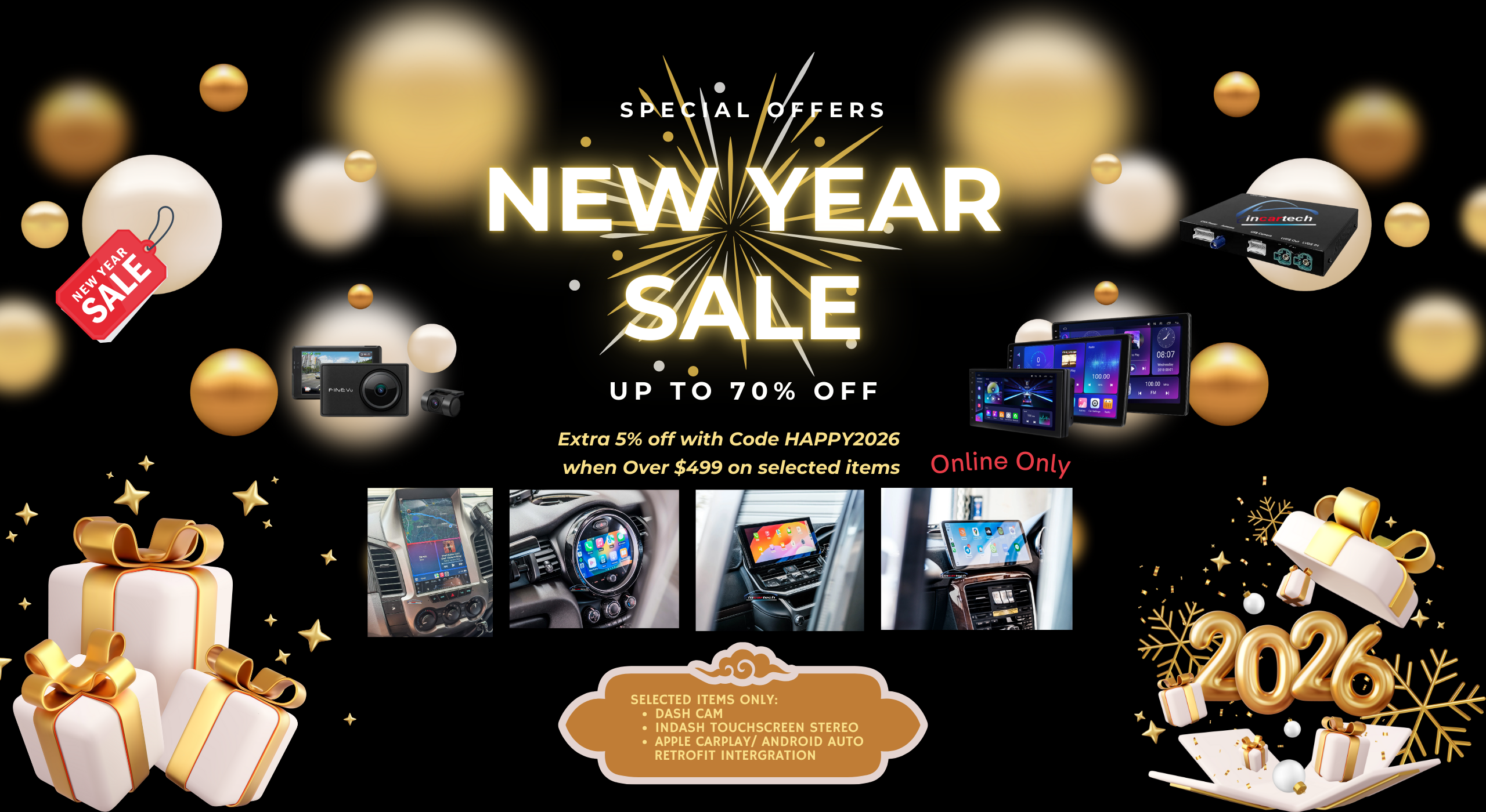 Incartech New Year Sale 2026