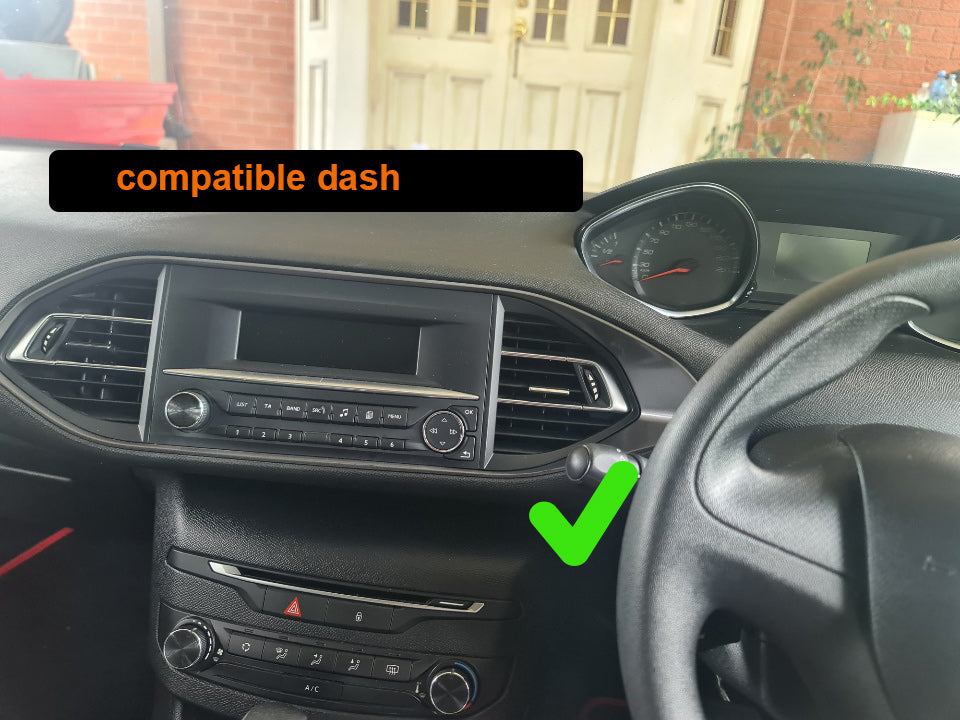 Peugeot 308 2014-2019  Wireless Apple Carplay Android Auto GPS Stereo replacement
