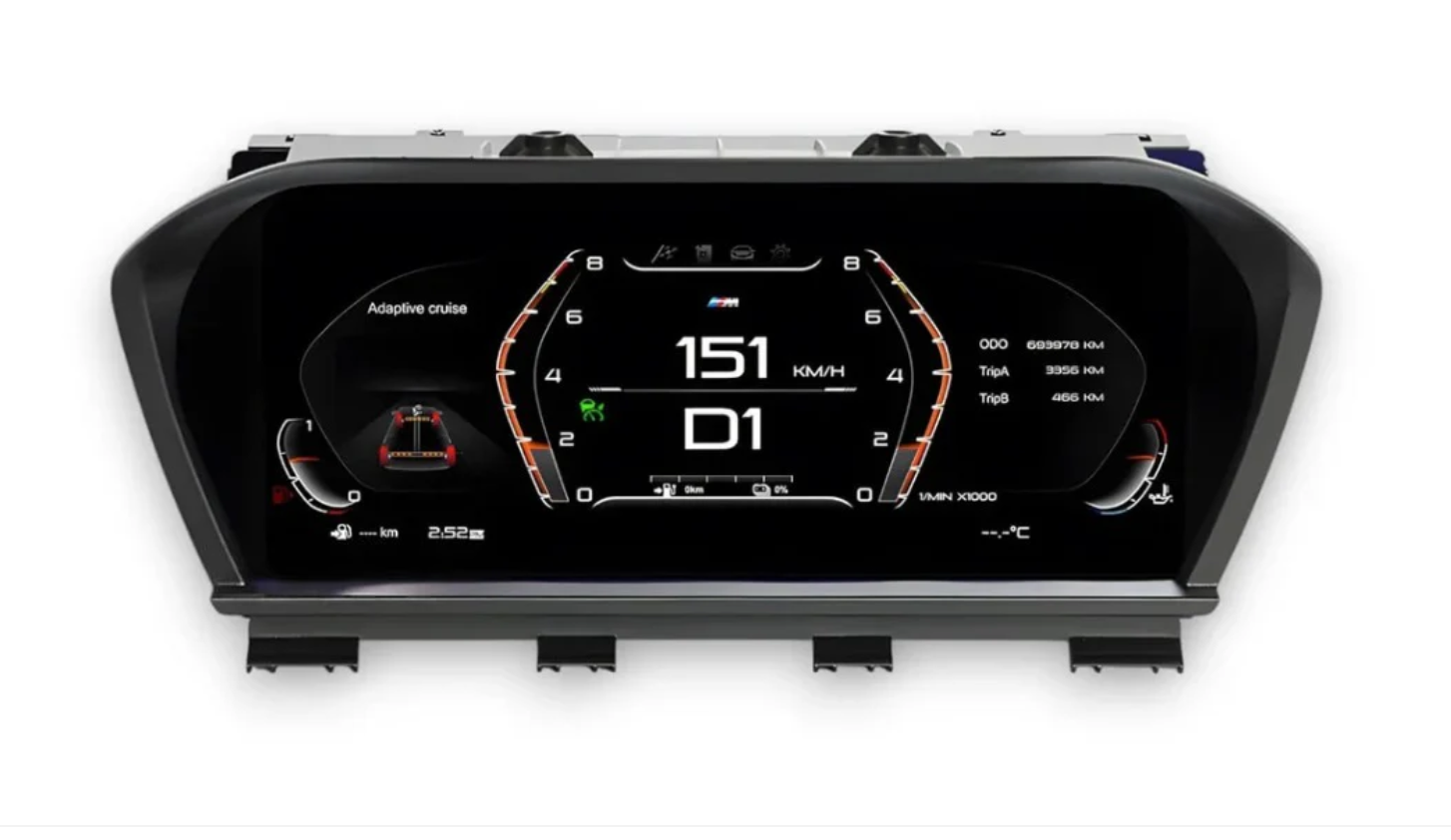 BMW 3 & 4 Series (F30/F31/F32/F33/F34/F35/F36) Digital Instrument Cluster | 2012 - 2019,BMW 1 & 2 Series (F20/F22) Digital Instrument Cluster | 2013 - 2019
