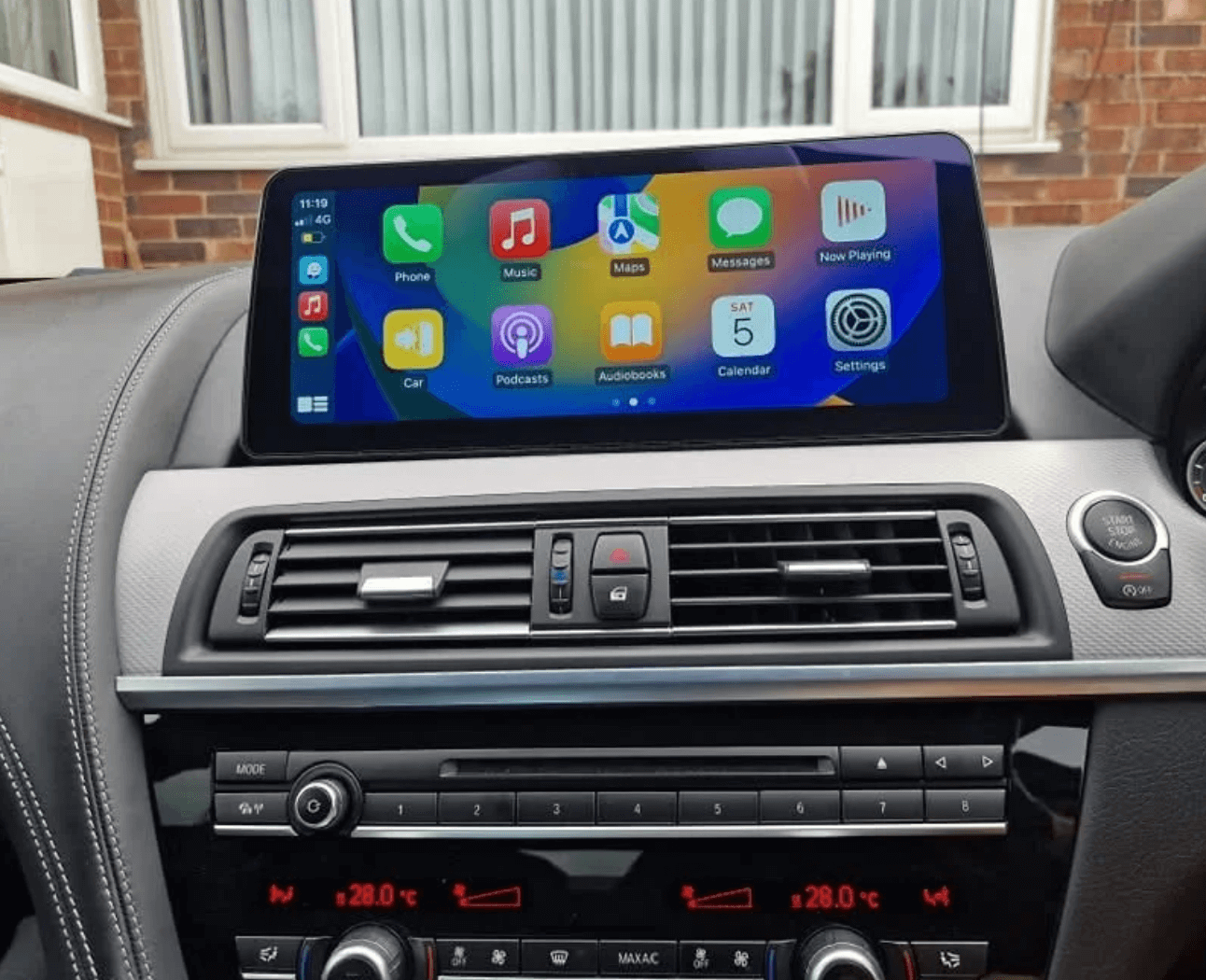 BMW 6 Series/M6 F06 10-18 Touchscreen upgrade stereo Wireless CarPlay Android Auto