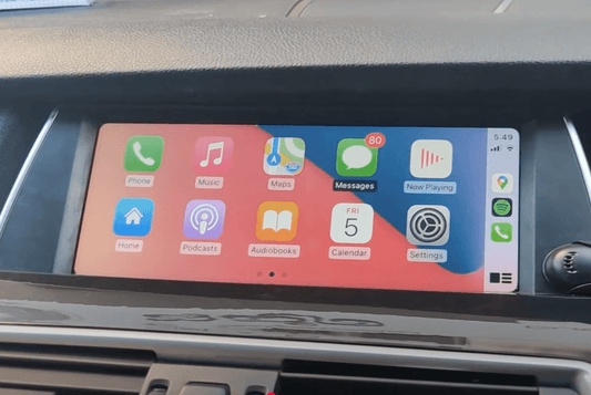 BMW GT F07 Add Wireless CarPlay & Android Auto MMI Retrofit integration