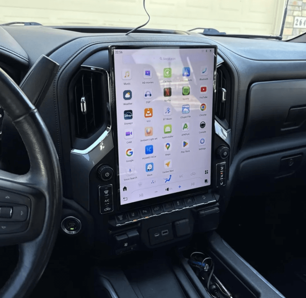 Chevrolet Silverado 2019-2024 14.4" GPS Bluetooth Apple CarPlay Android Auto Stereo Screen