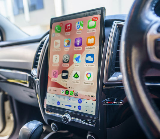 Ford Ranger Raptor 2014-2022 PX MkII 2 MKIII 3 15.6" Tesla-Style GPS Infotainment Wireless CarPlay Android Auto Stereo