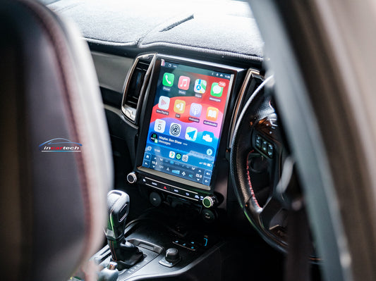 Ford Everest 14-22 12.3" Tesla-Style GPS Infotainment Wireless CarPlay Android Auto Stereo