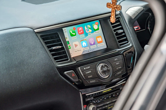 Nissan Pathfinder 2013-2016 (R52 Series I) Add wireless carplay and android auto integration retrofit plug and play